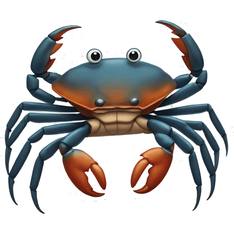 Crab with three claws emoji