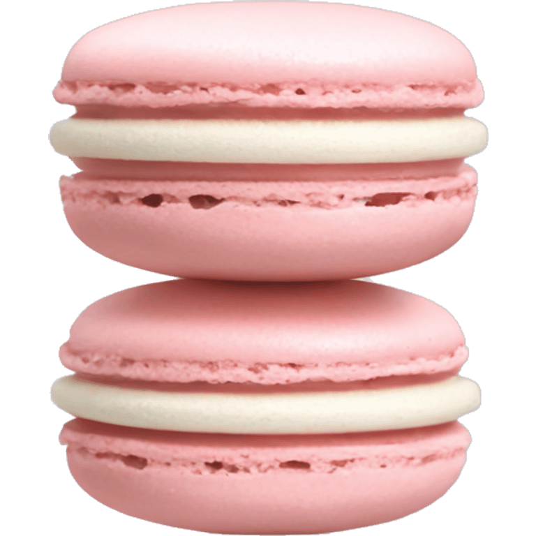 pale pink macaron emoji