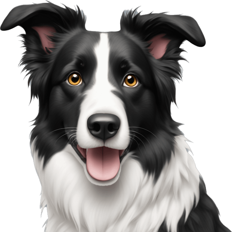 marbled border collie emoji