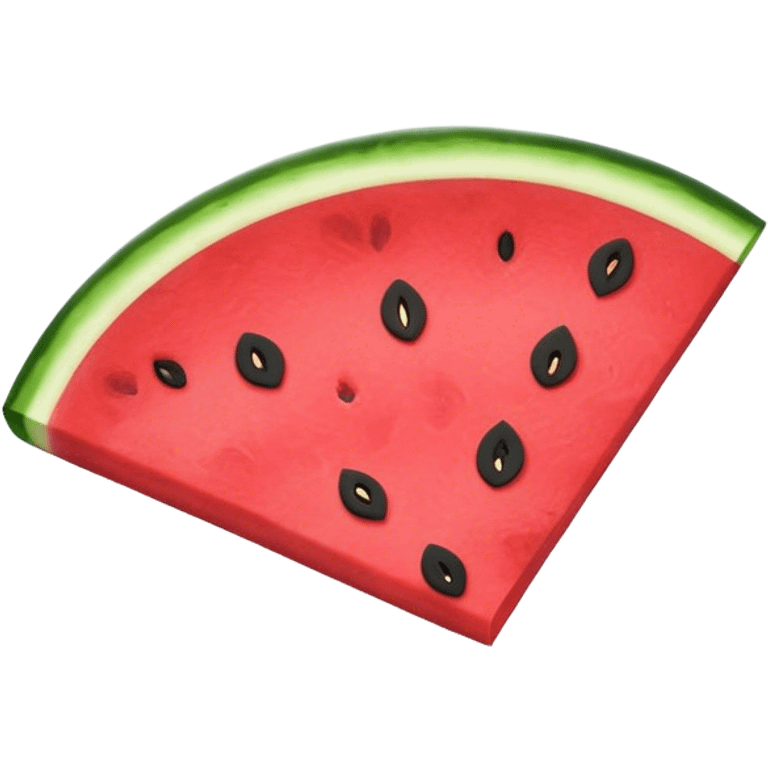 Watermelon tortilla emoji