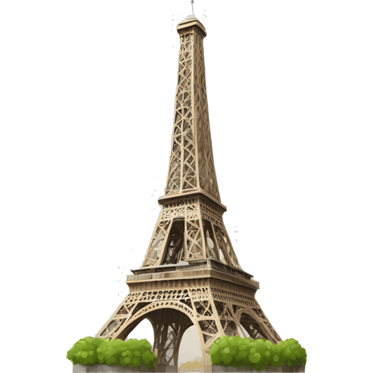 torre eiffel con lazo emoji