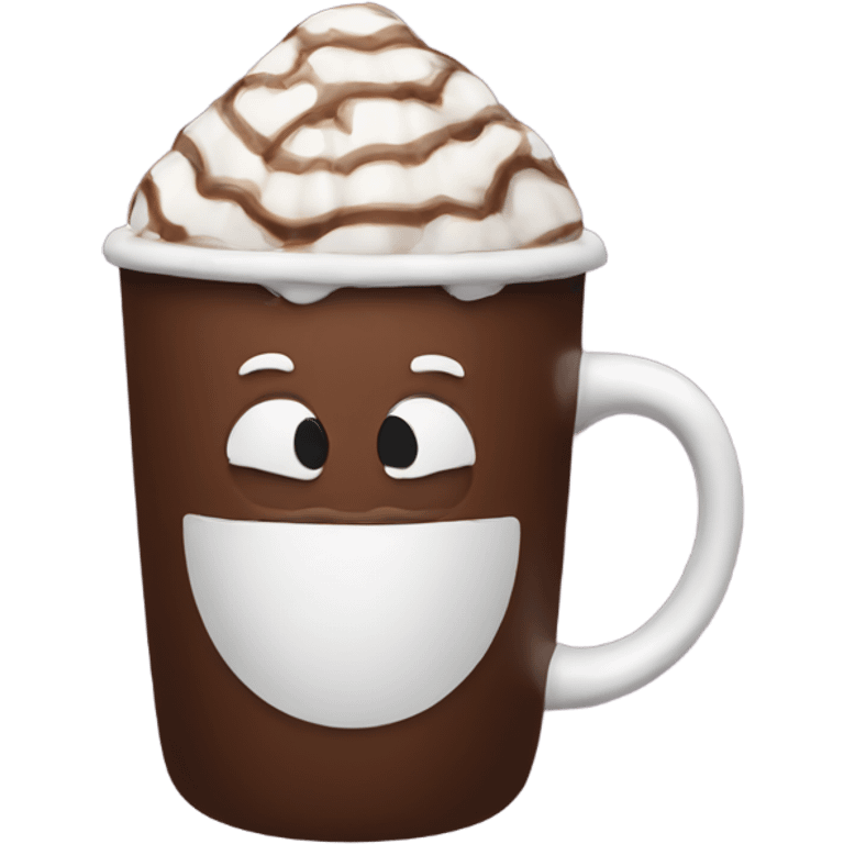 Hot chocolate cup emoji