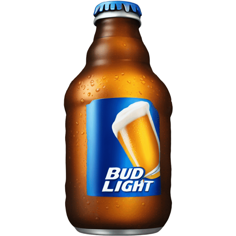 Bud light can emoji