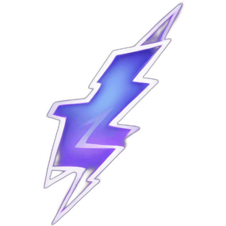 Lightning emoji