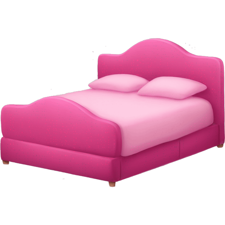 Pink bed emoji