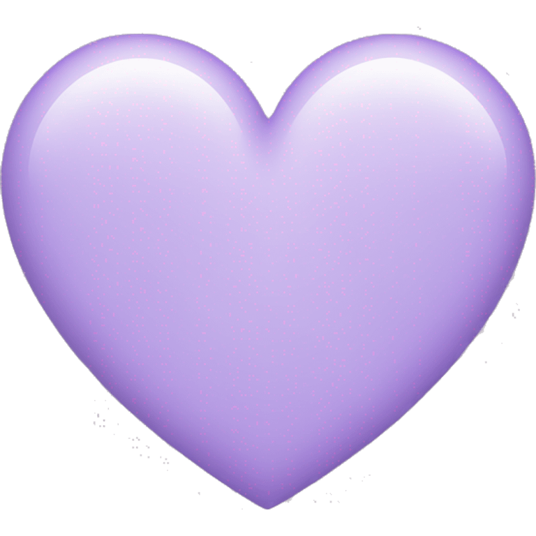 Pastel purple heart emoji