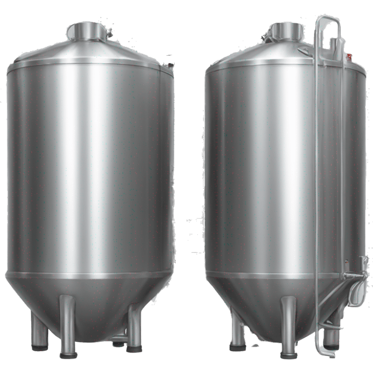 Stainless vertikal beer tank emoji