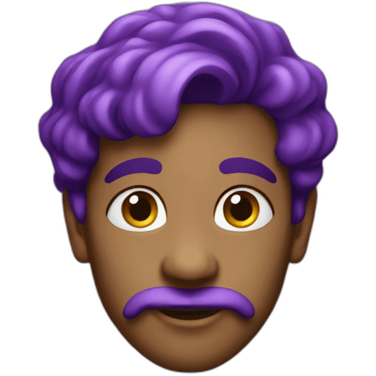 genie purple emoji