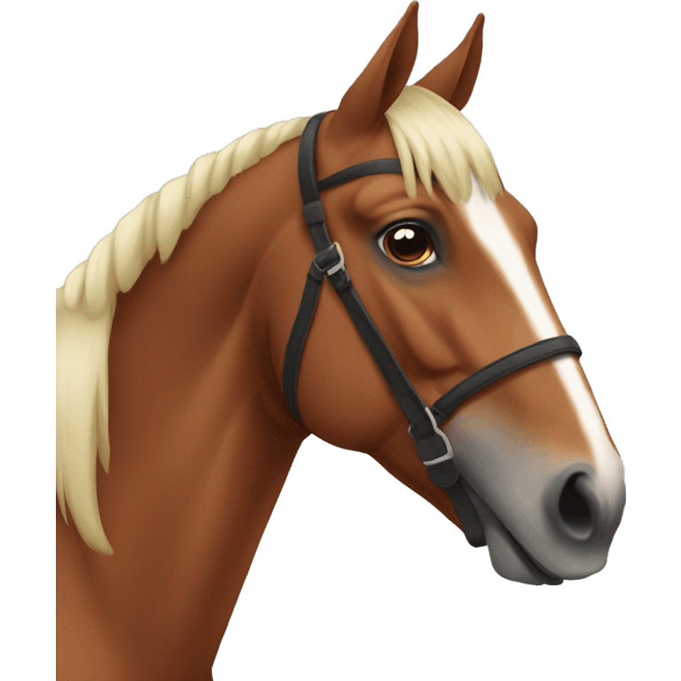 browne horse emoji