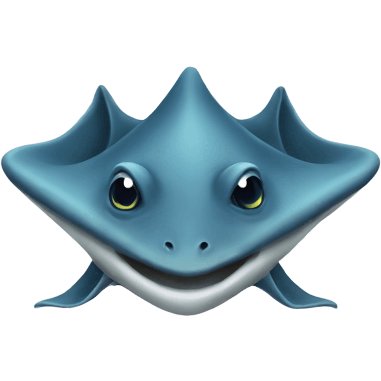 a stingray emoji