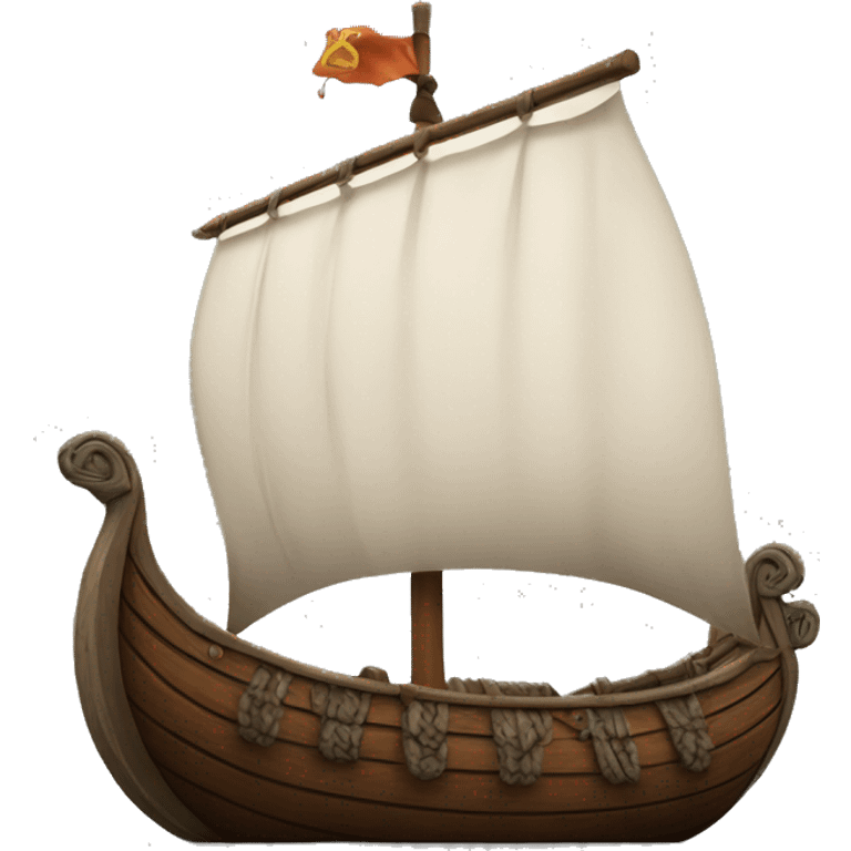 Viking ship emoji