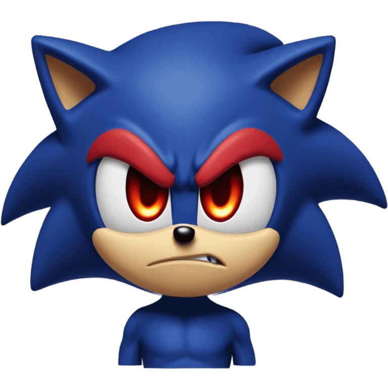 evil sonic emoji