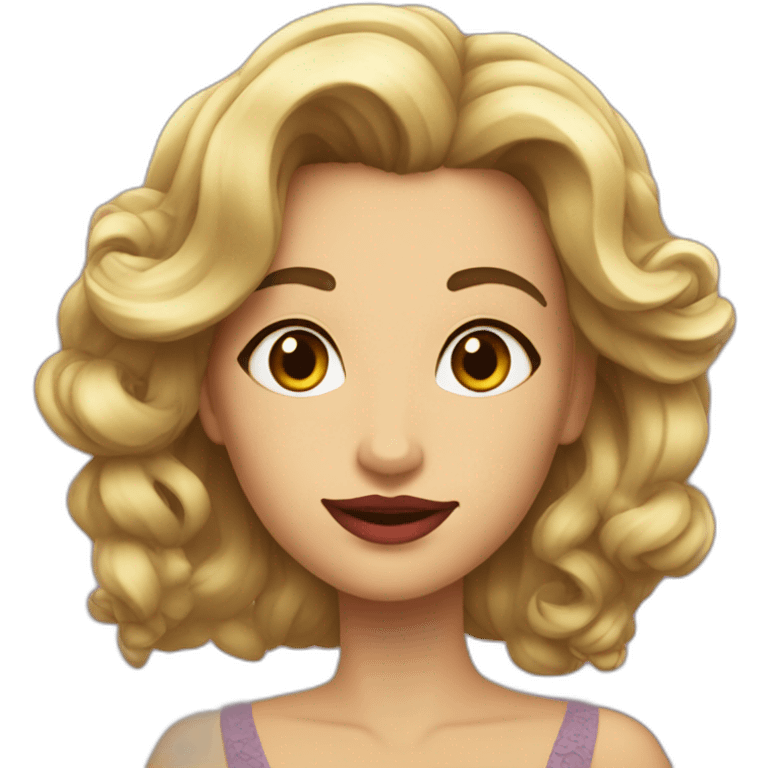 La belle et la bête emoji