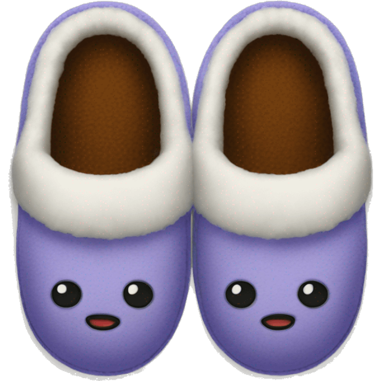 Ugh slippers emoji