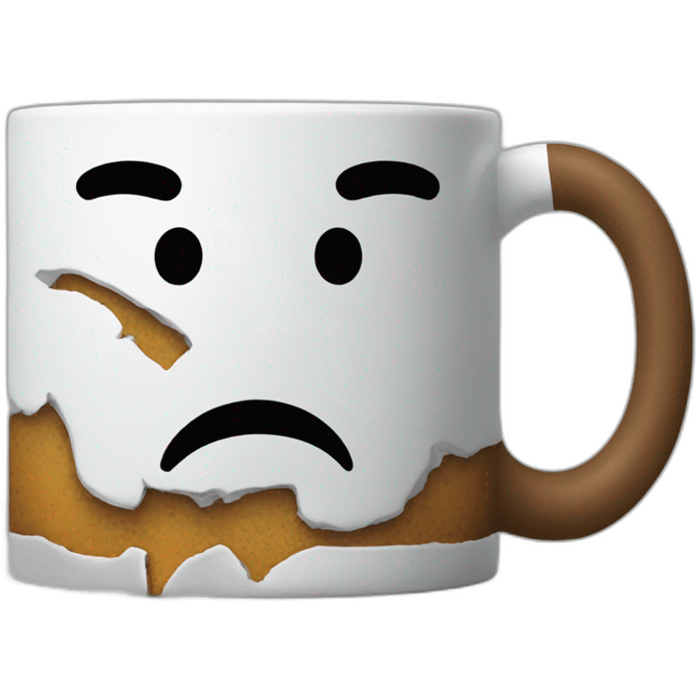 broken-mug emoji