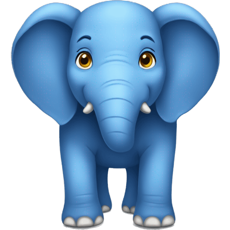 blue elephant emoji