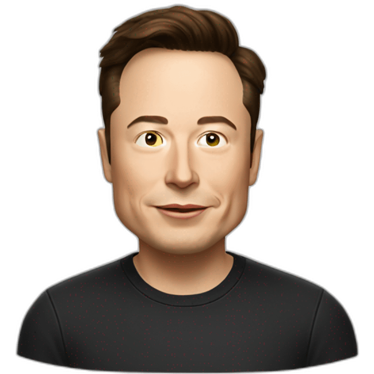 Elon Musk emoji