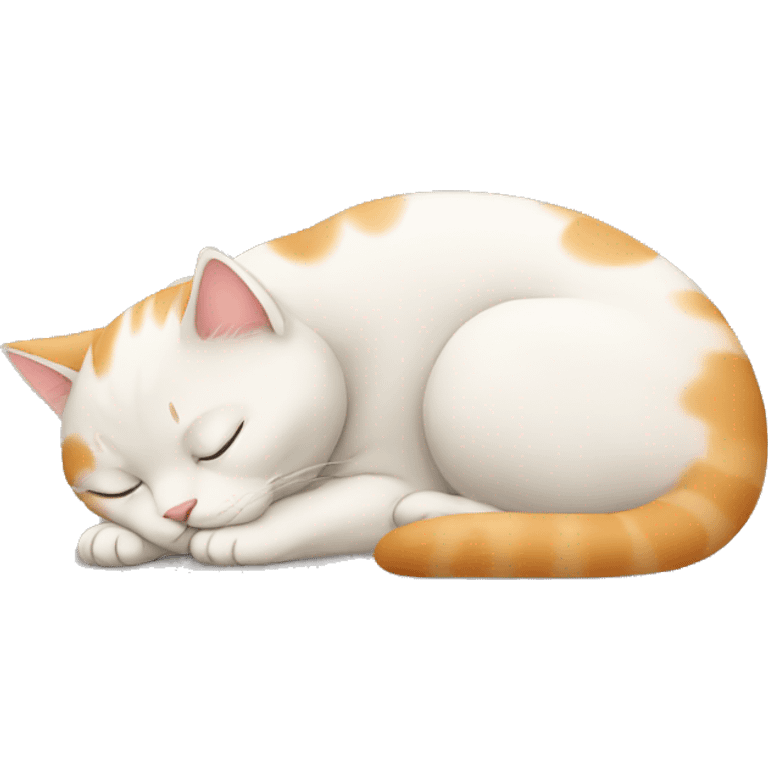 sleeping cat emoji