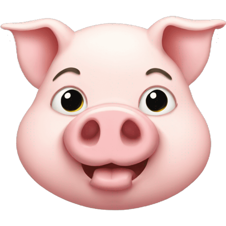 pig out emoji