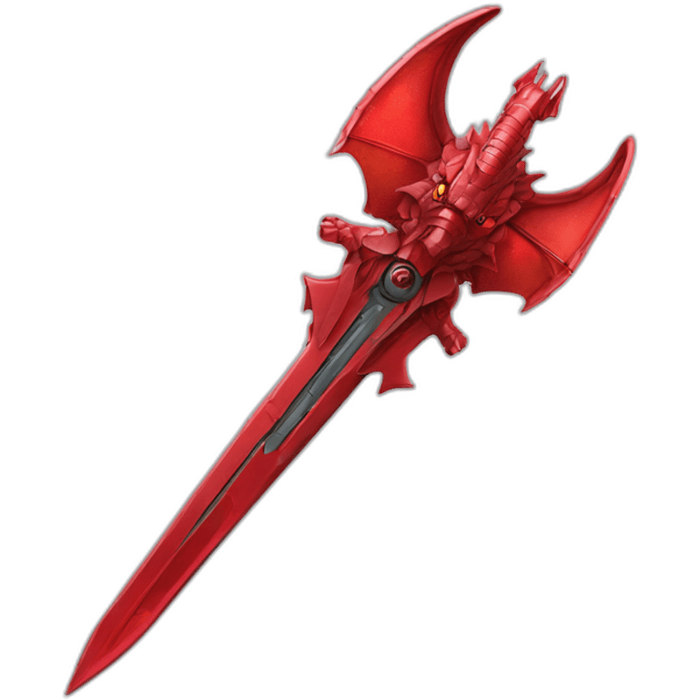 crazy-funny-cyberpunk-red-dragon-head-star-wars-laser-sword-red emoji