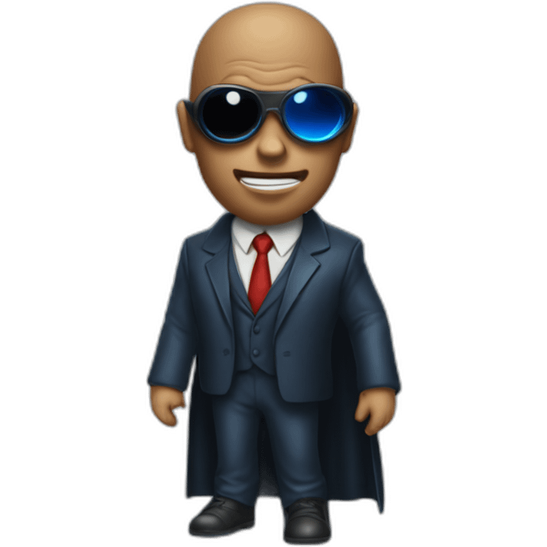 morpheus-proposing-red-or-blue-pill emoji