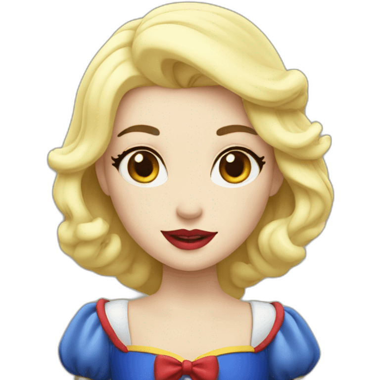 Snow white emoji