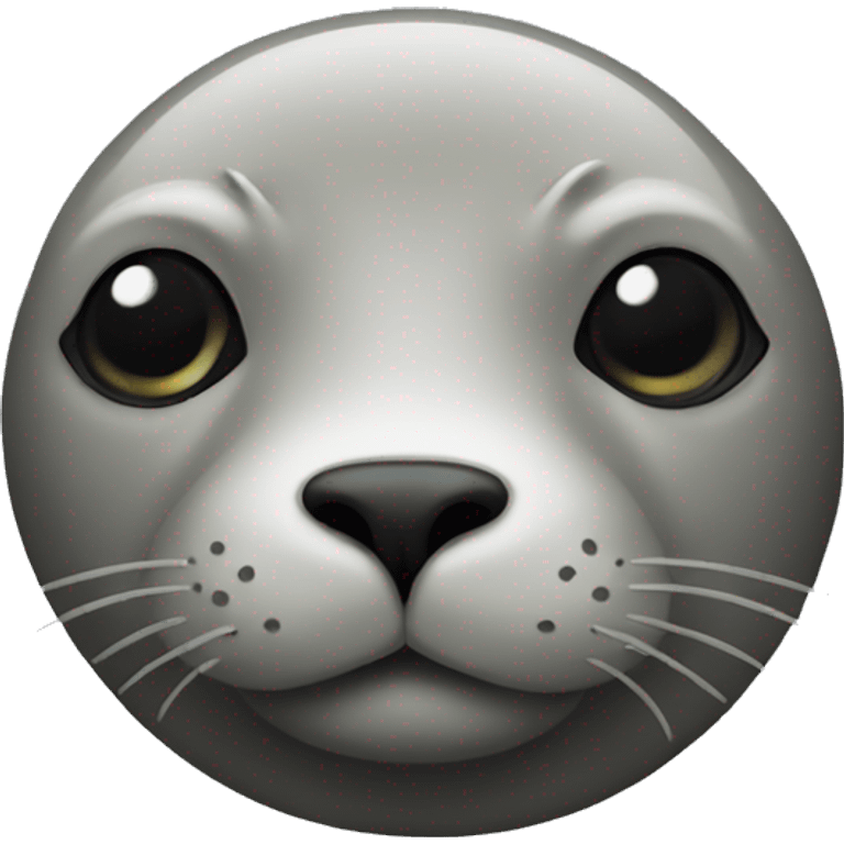 A seal that choose a life of crime emoji