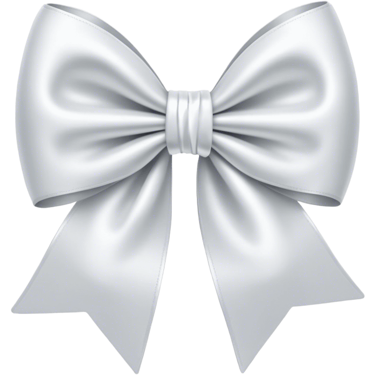 white bow emoji