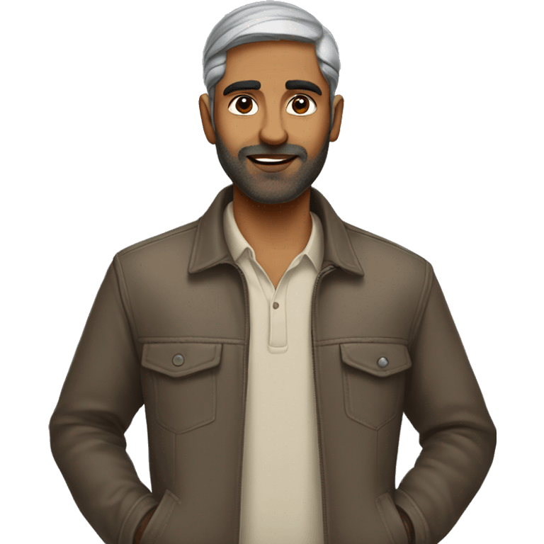 Modern Indian man in Casual wear emoji