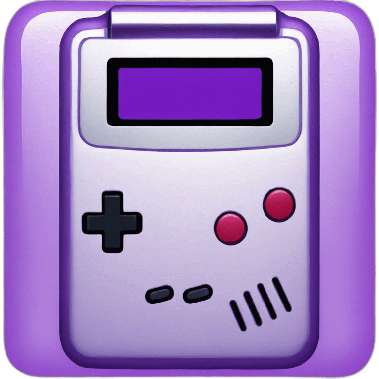 GameBoy Color Atomic Purple emoji