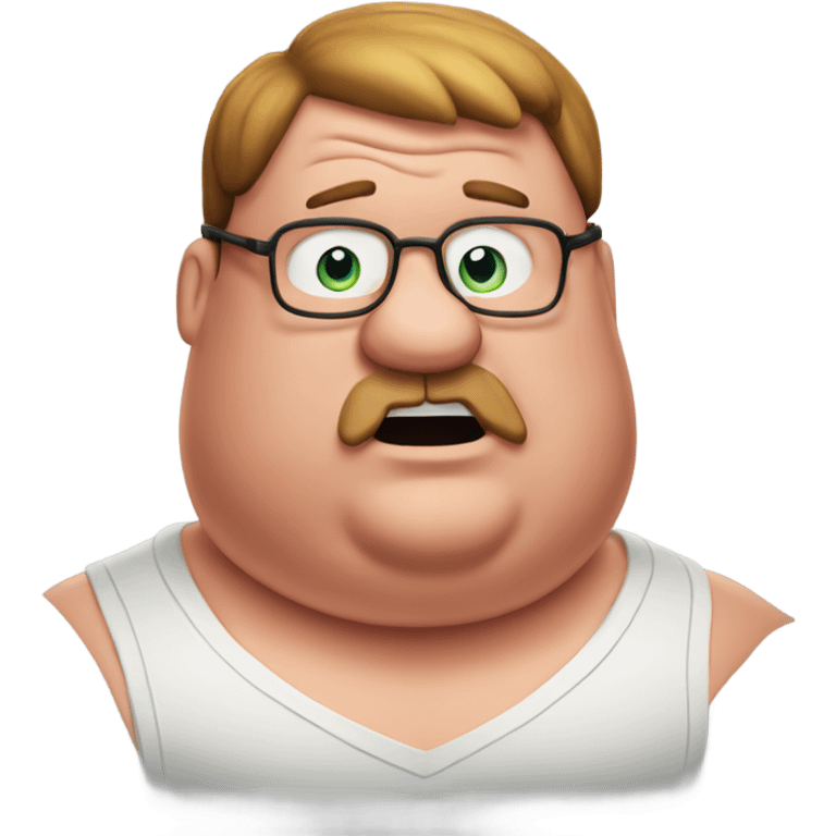 Fat buff Peter griffin  emoji