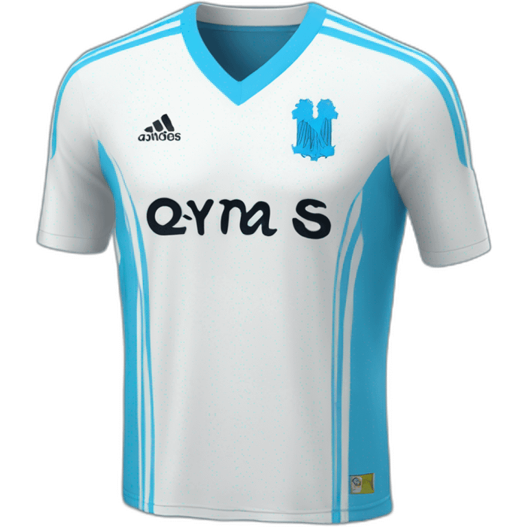 Olympique de Marseille jersey emoji