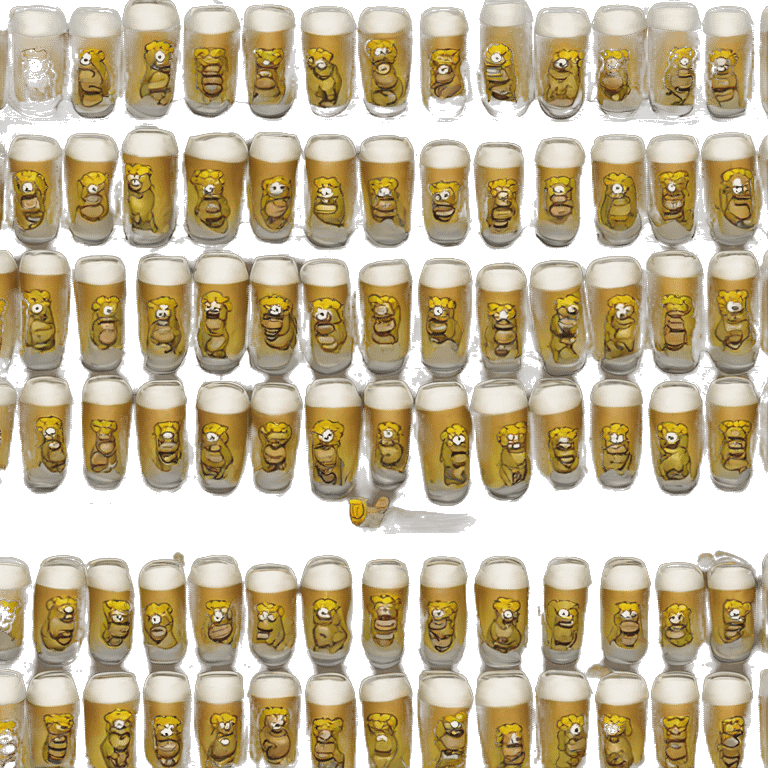 homer simpson beer emoji