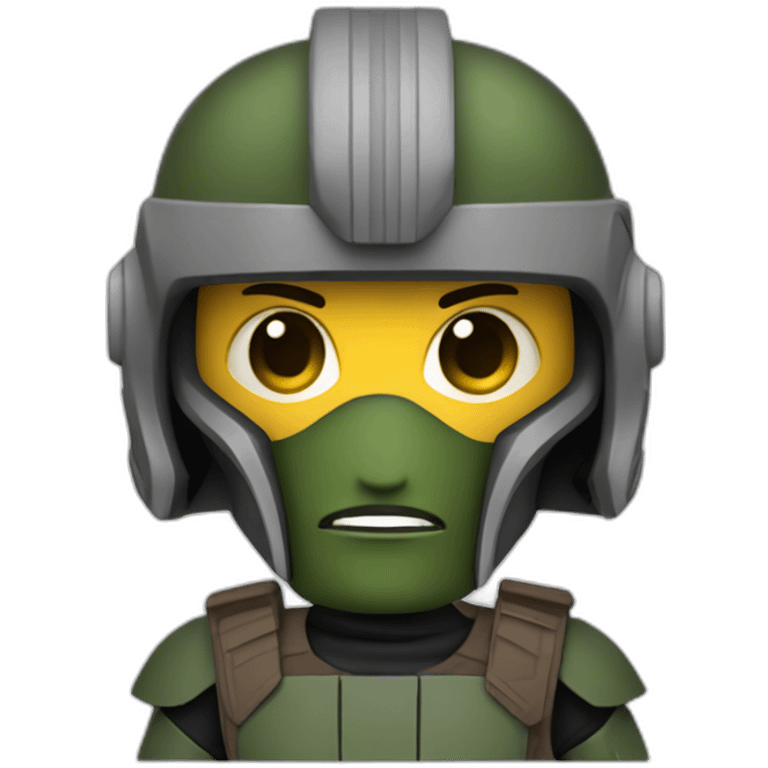 Good soldiers follow orders. Star Wars. Clone phase 2. Order Sixty Six emoji