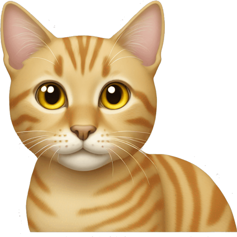 blonde tabby cat emoji