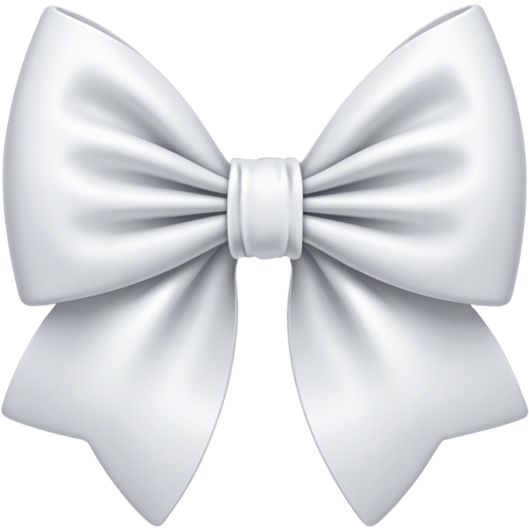 white bow emoji