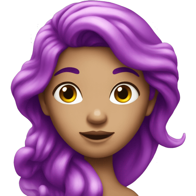 purple mermaid emoji