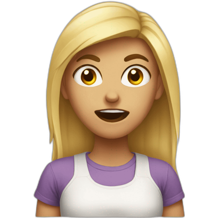 mad-girl emoji