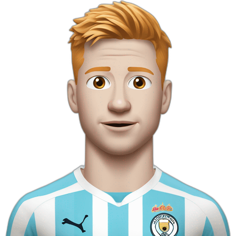 de bruyne realistic emoji