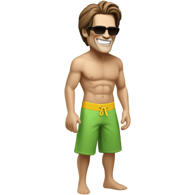 jim carrey at the beach emoji