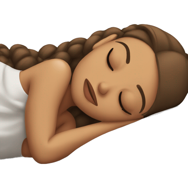 Ariana Grande sleeping emoji