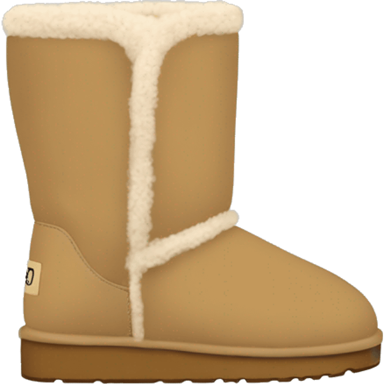 beige uggs emoji