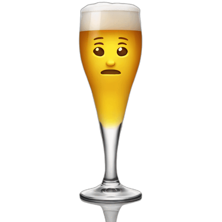 face on the beer glass emoji