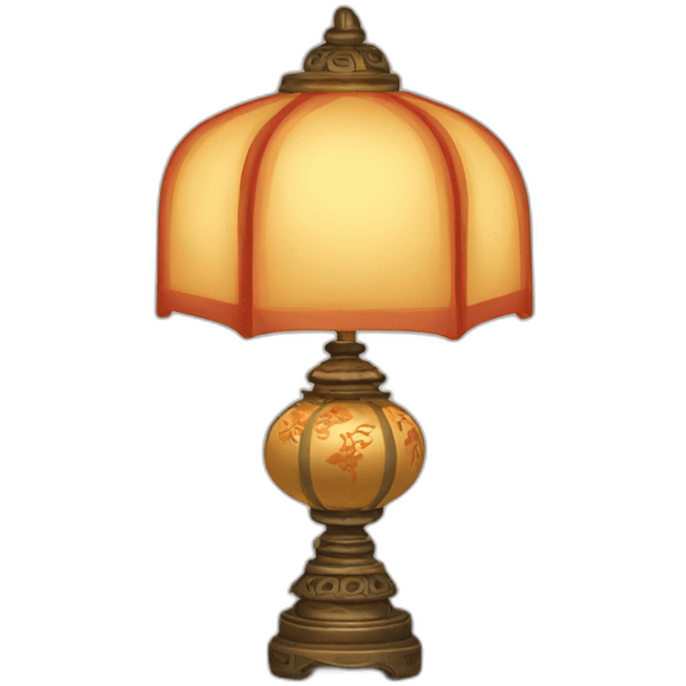 oriental lamp emoji