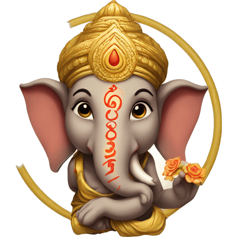 OM ganesha emoji