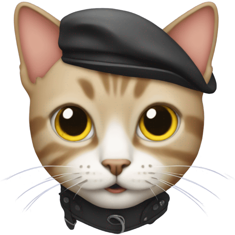 cat as a criminal emoji