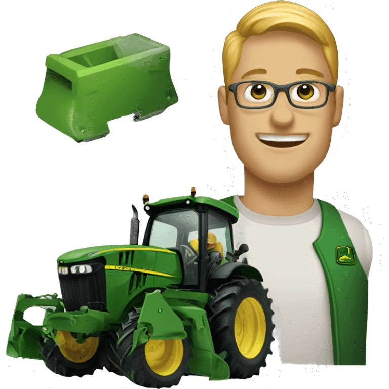 Cosechadora John Deere  emoji