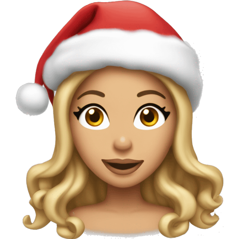 mariah carey christmas emoji