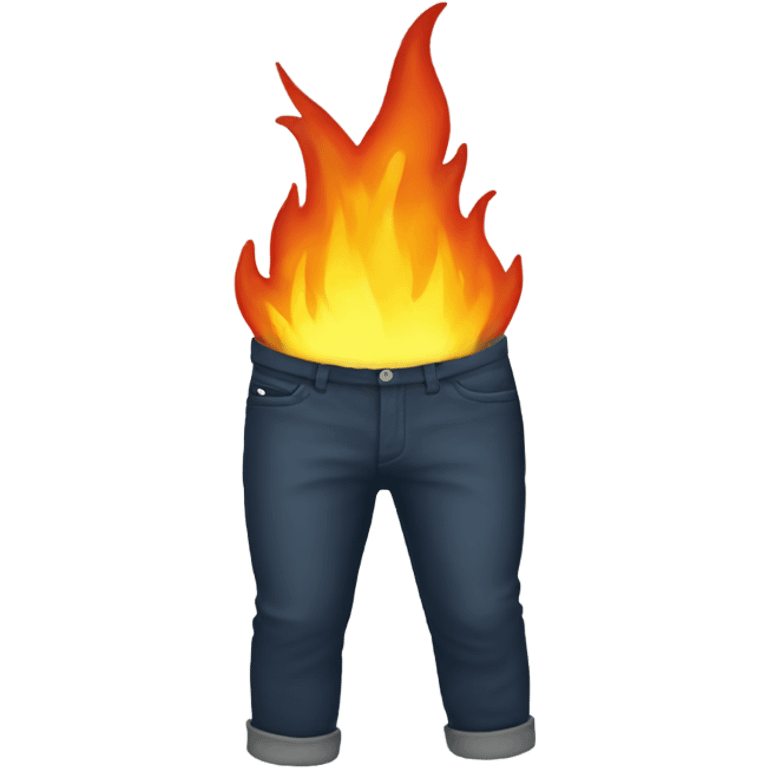 Pants on fire  emoji