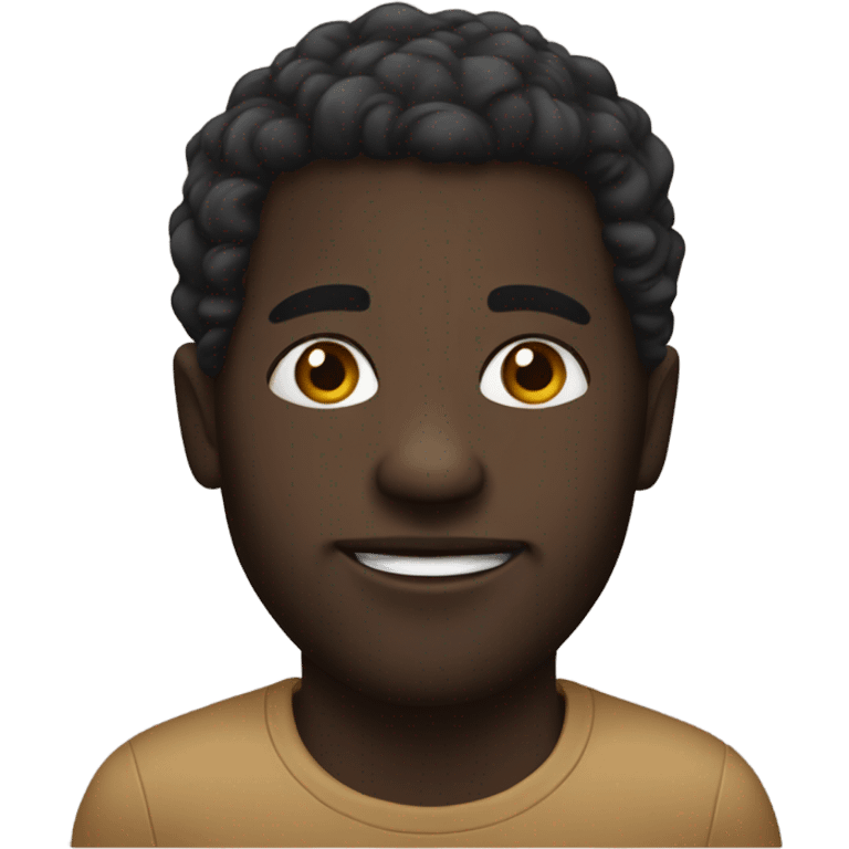 Black person emoji